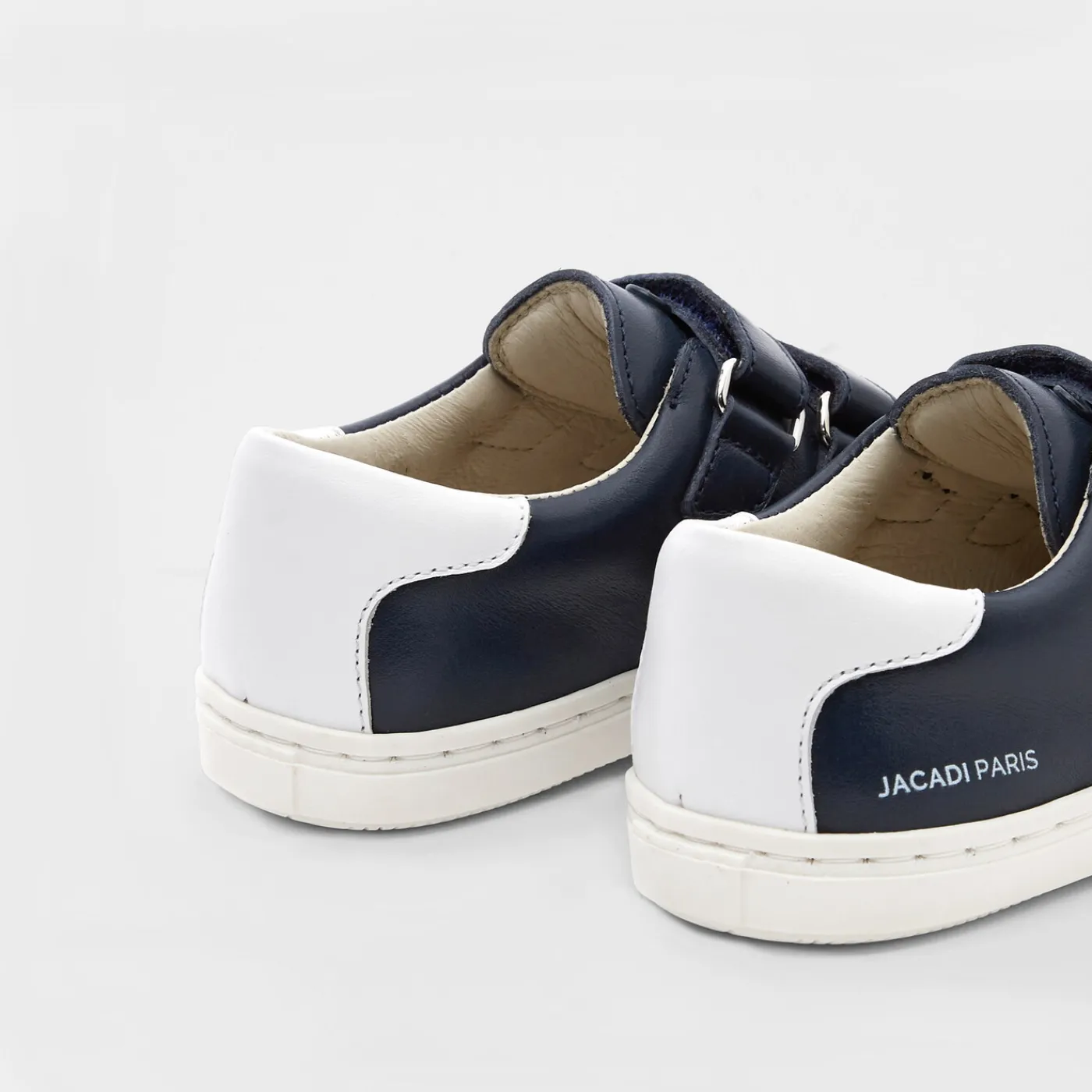 Jacadi Tennis bébé garçon en cuir - marine MARINE JACADI Sale