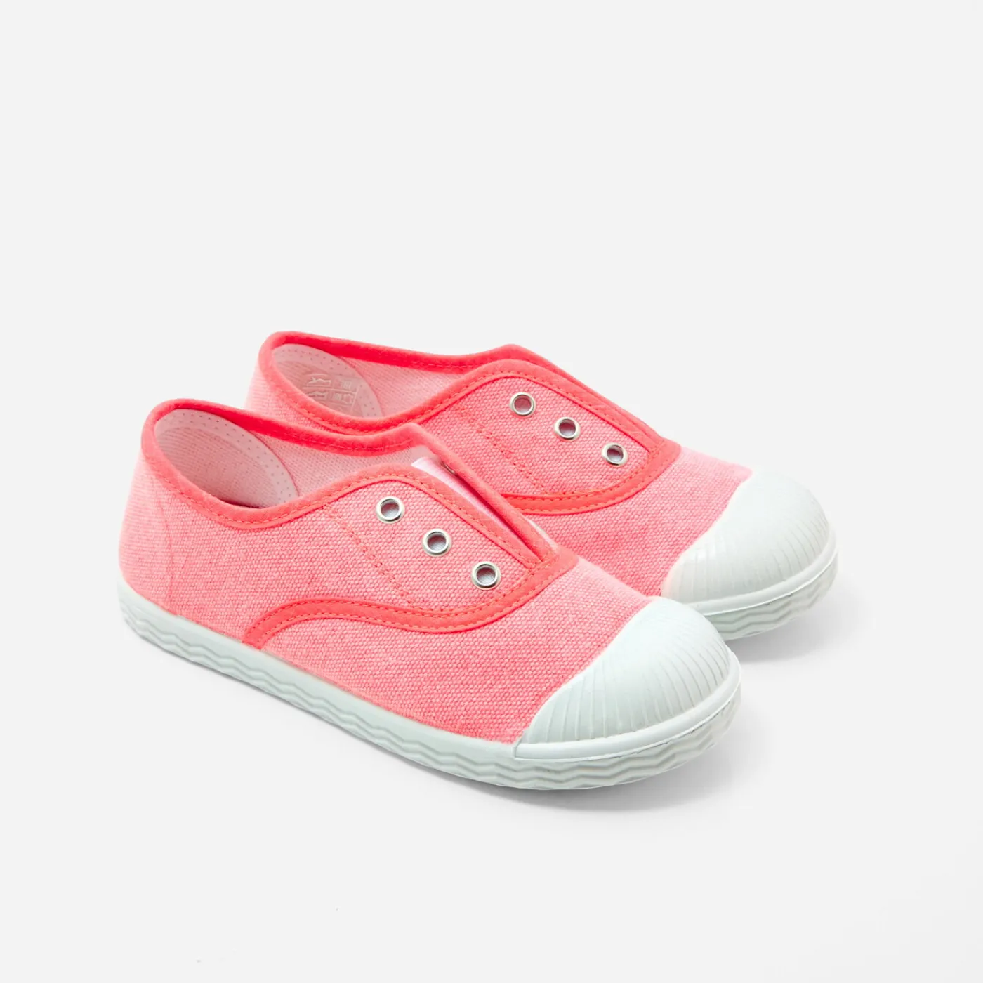 Jacadi Tennis en toile enfant fille - rose ROSE JACADI Outlet