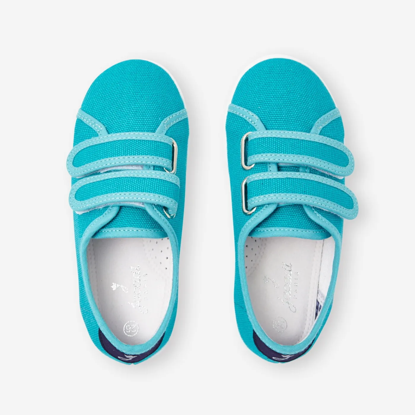Jacadi Tennis en toile enfant garçon - BLEU AQUA