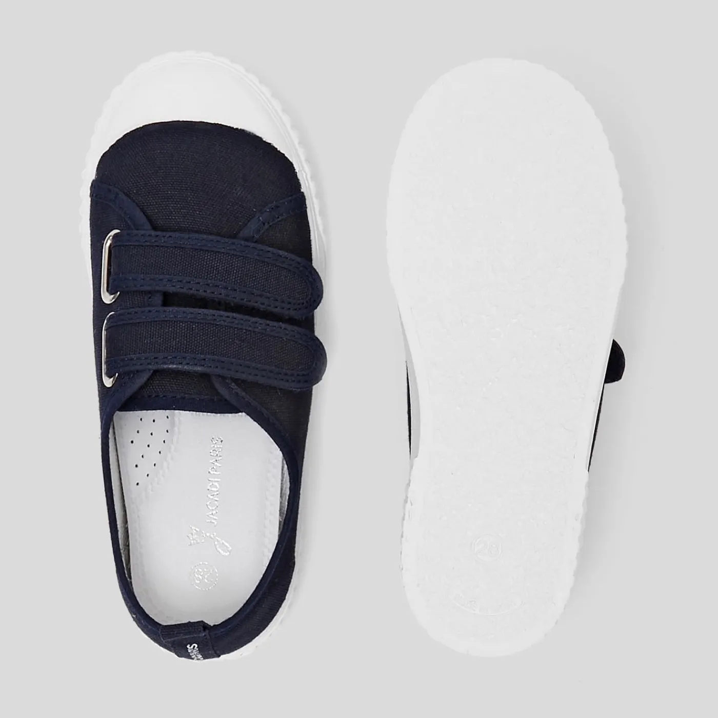 Jacadi Tennis en toile enfant garçon - marine MARINE JACADI Outlet