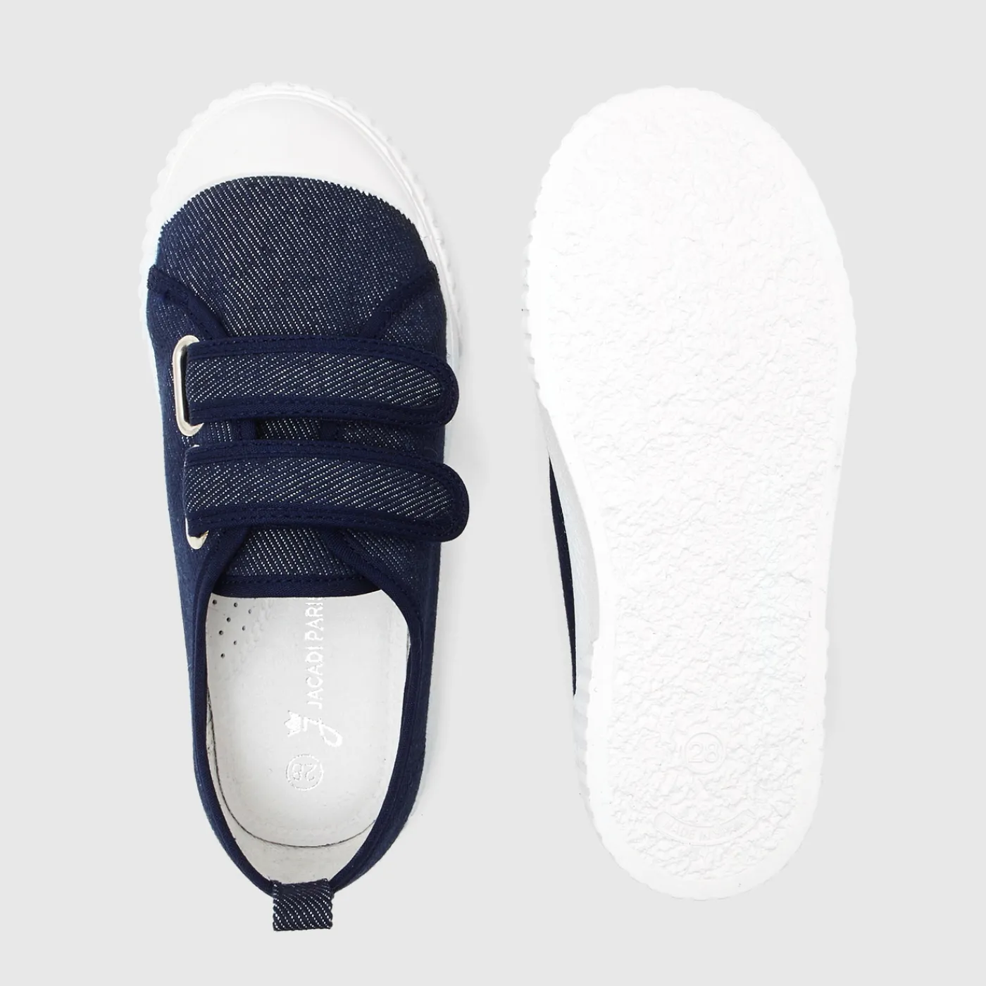 Jacadi Tennis en toile enfant garçon DENIM FONCE Clearance