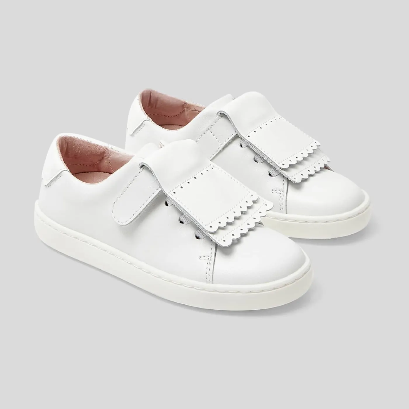Jacadi Tennis enfant fille languette amovible - blanc BLANC JACADI Online
