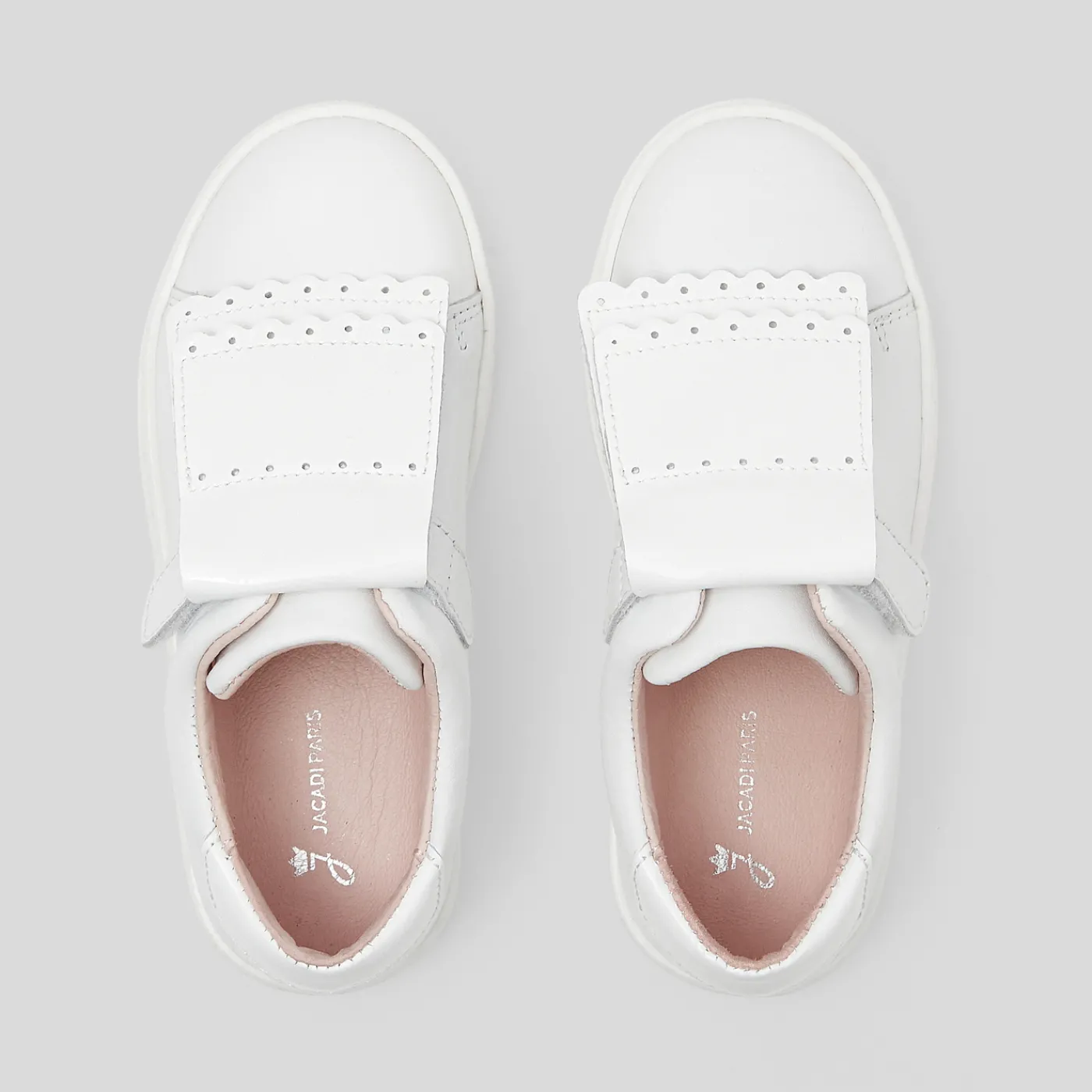 Jacadi Tennis enfant fille languette amovible - blanc BLANC JACADI Online
