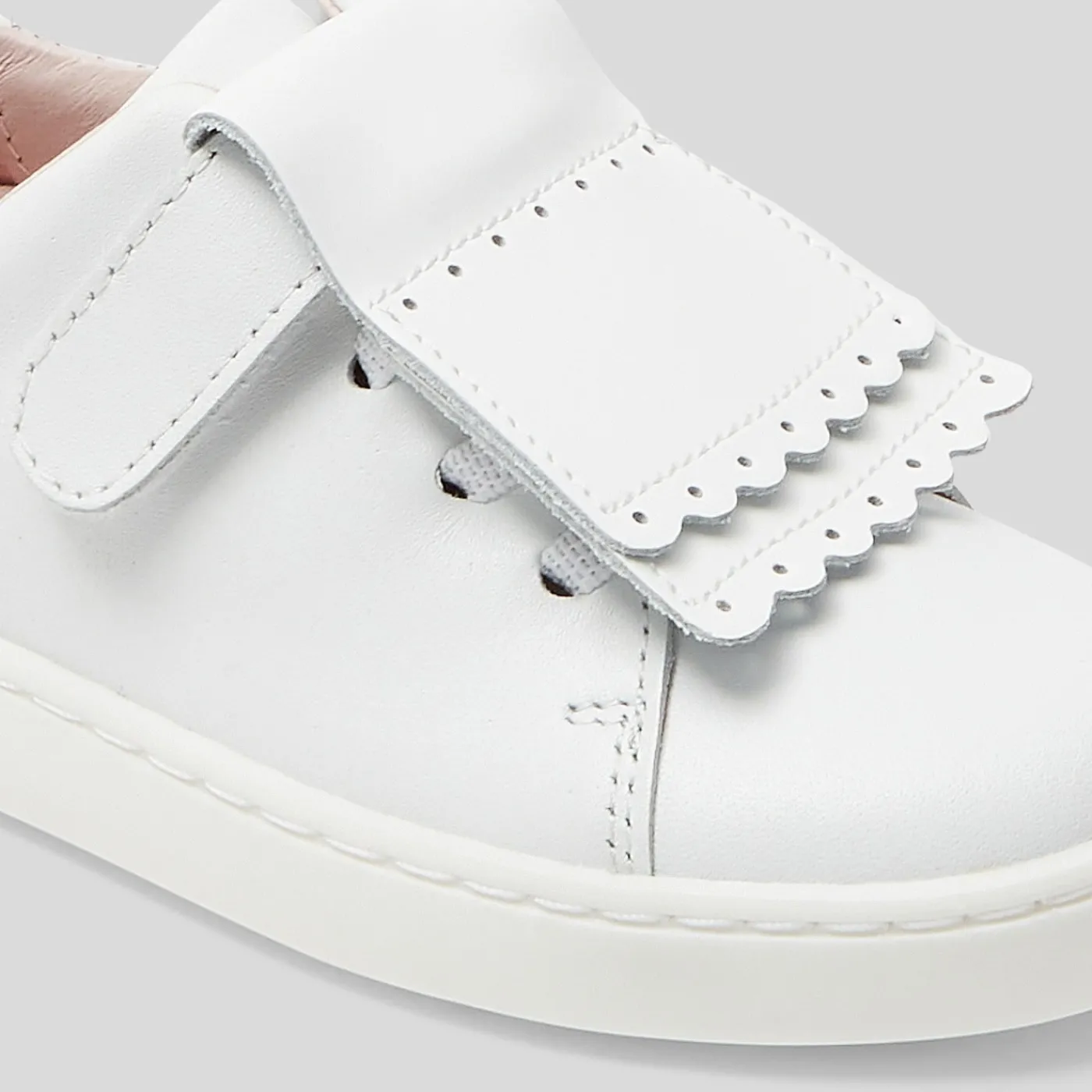 Jacadi Tennis enfant fille languette amovible - blanc BLANC JACADI Online