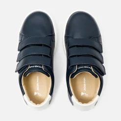 Jacadi Tennis enfant garçon en cuir lisse - marine MARINE JACADI Clearance