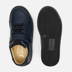 Jacadi Tennis enfant garçon en cuir - marine MARINE JACADI Best
