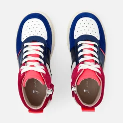 Jacadi Tennis montantes enfant fille - MARINE/BLANC Sale