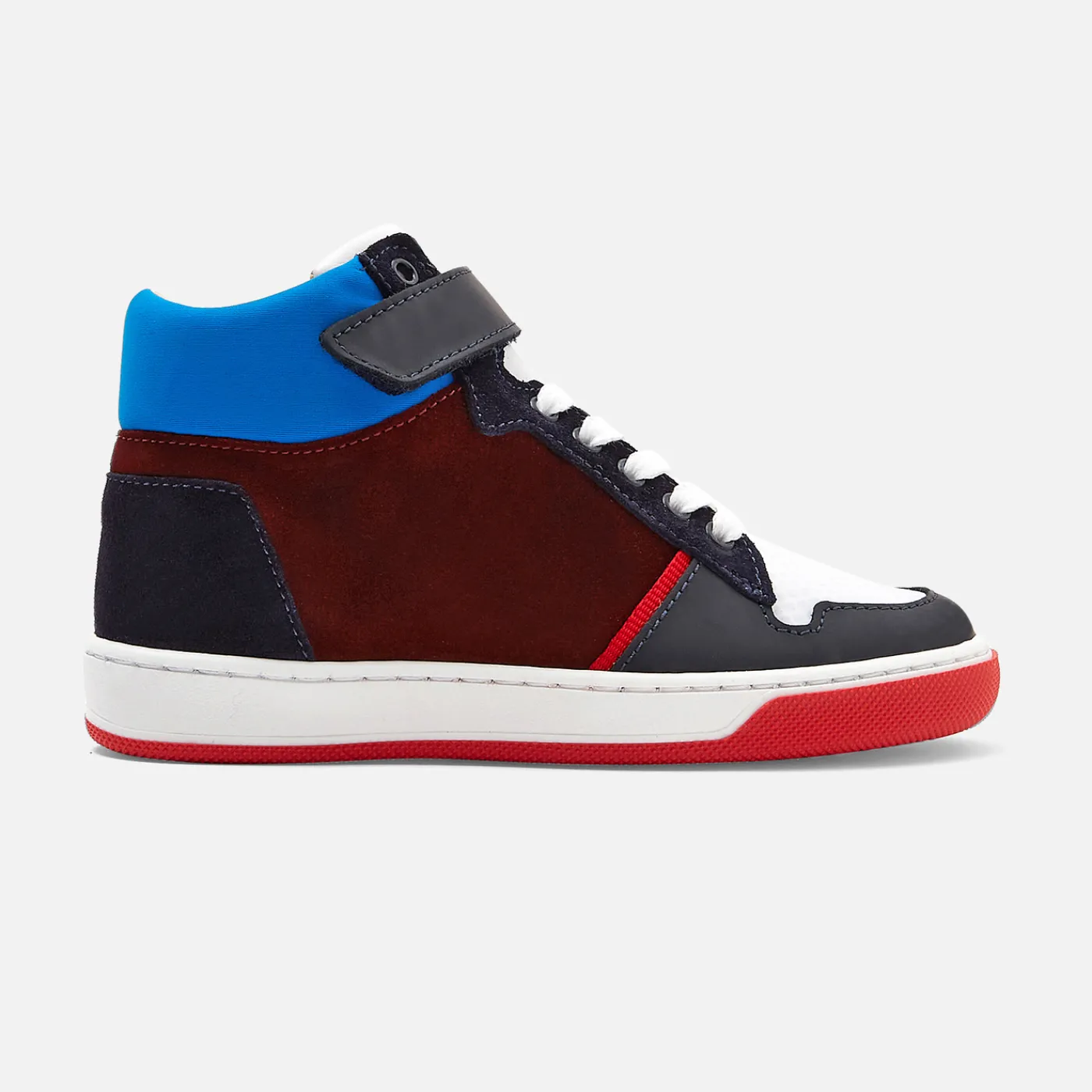 Jacadi Tennis montantes enfant garçon - MARINE/BORDEAUX Sale