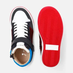 Jacadi Tennis montantes enfant garçon - MARINE/BORDEAUX Sale