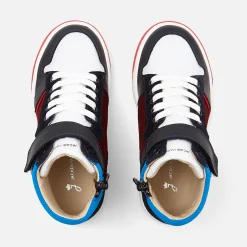Jacadi Tennis montantes enfant garçon - MARINE/BORDEAUX Sale