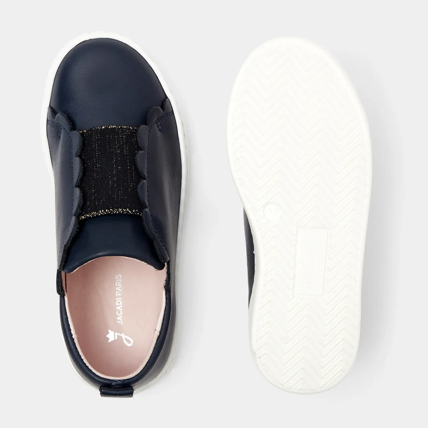 Jacadi Tennis sans-gène enfant fille - marine MARINE JACADI Discount