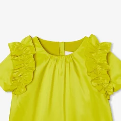 Jacadi Top enfant fille en taffetas - LIME