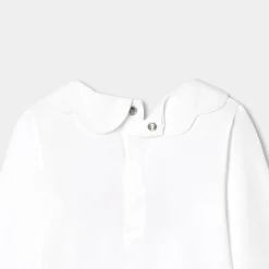 Jacadi T-shirt bébé fille manches longues - blanc BLANC JACADI Outlet