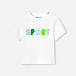 Jacadi T-shirt bébé garçon en coton biologique - blanc BLANC JACADI