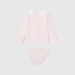 Jacadi T-shirt de protection UV UPF 40+ et culotte de bain bébé fille - rose pale ROSE PALE JACADI Best