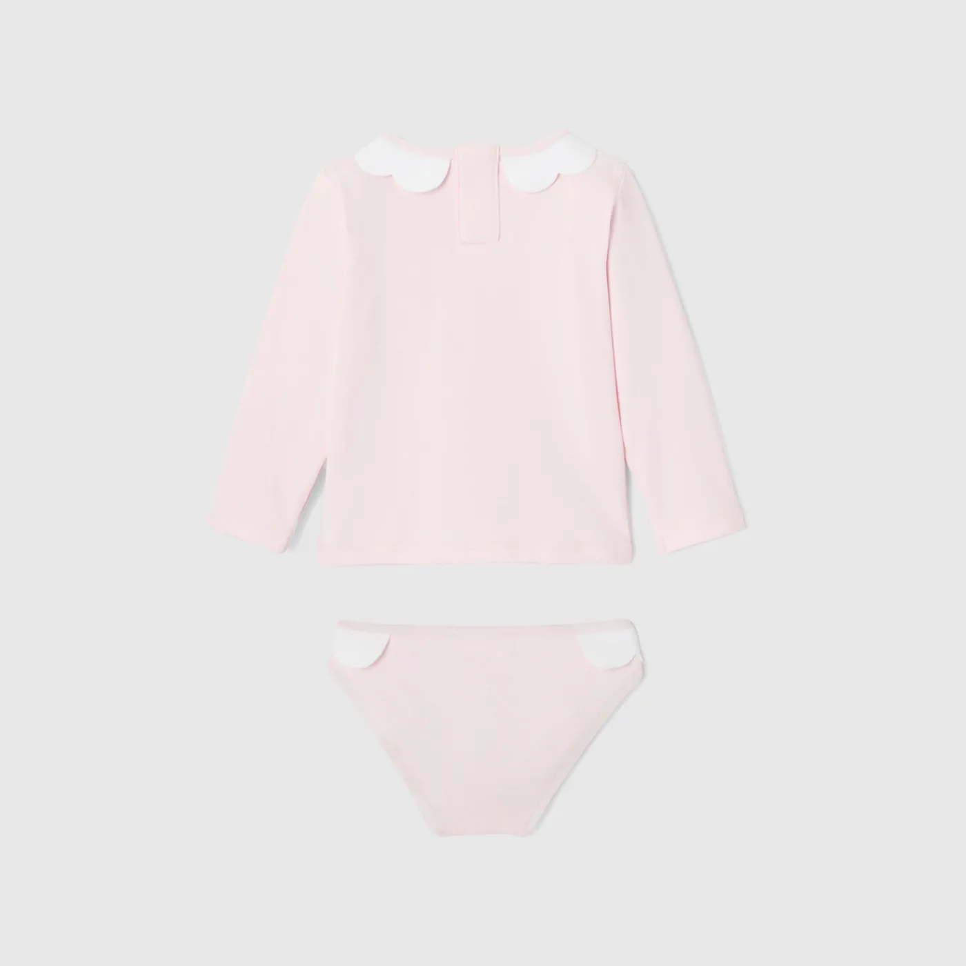 Jacadi T-shirt de protection UV UPF 40+ et culotte de bain bébé fille - rose pale ROSE PALE JACADI Best