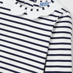 Jacadi T-shirt de protection UV UPF 40+ et culotte de bain bébé fille - MARINE/BLANC Best
