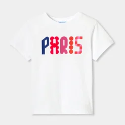 Jacadi T-shirt enfant fille manches courtes - blanc BLANC JACADI Online