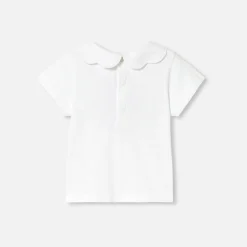 Jacadi T-shirt manches courtes bébé fille - blanc BLANC JACADI Online