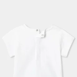 Jacadi T-shirt manches courtes bébé fille - blanc BLANC JACADI Discount