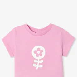 Jacadi T-shirt manches courtes bébé fille - ROSE Online