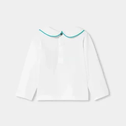 Jacadi T-shirt manches longues bébé fille - blanc BLANC JACADI Outlet