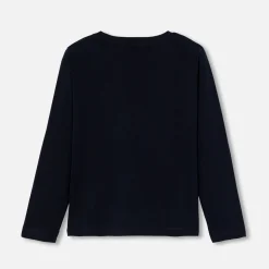 Jacadi T-shirt manches longues enfant garçon - marine MARINE JACADI Best