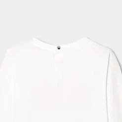 Jacadi T-shirt manches longues enfant fille - blanc BLANC JACADI Outlet