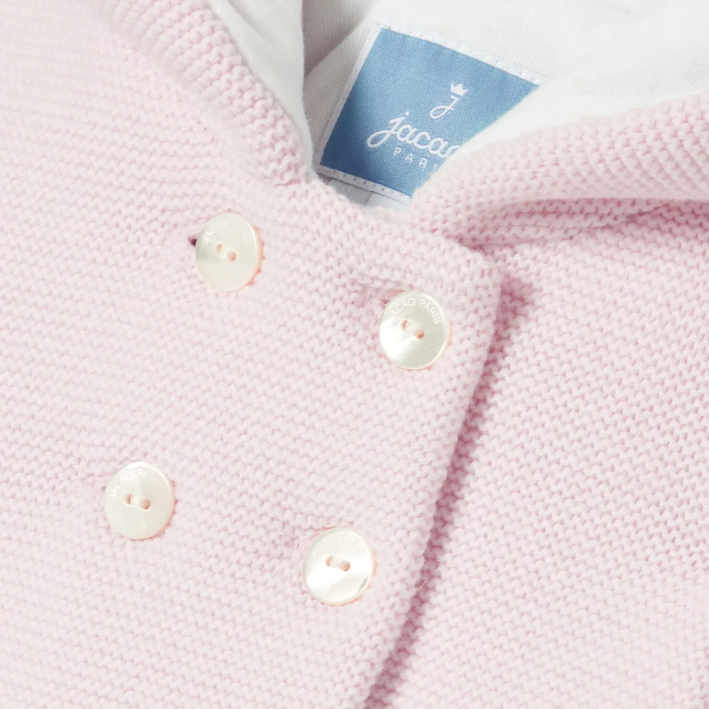 Jacadi Veste bébé fille doublée - rose pale ROSE PALE JACADI Clearance