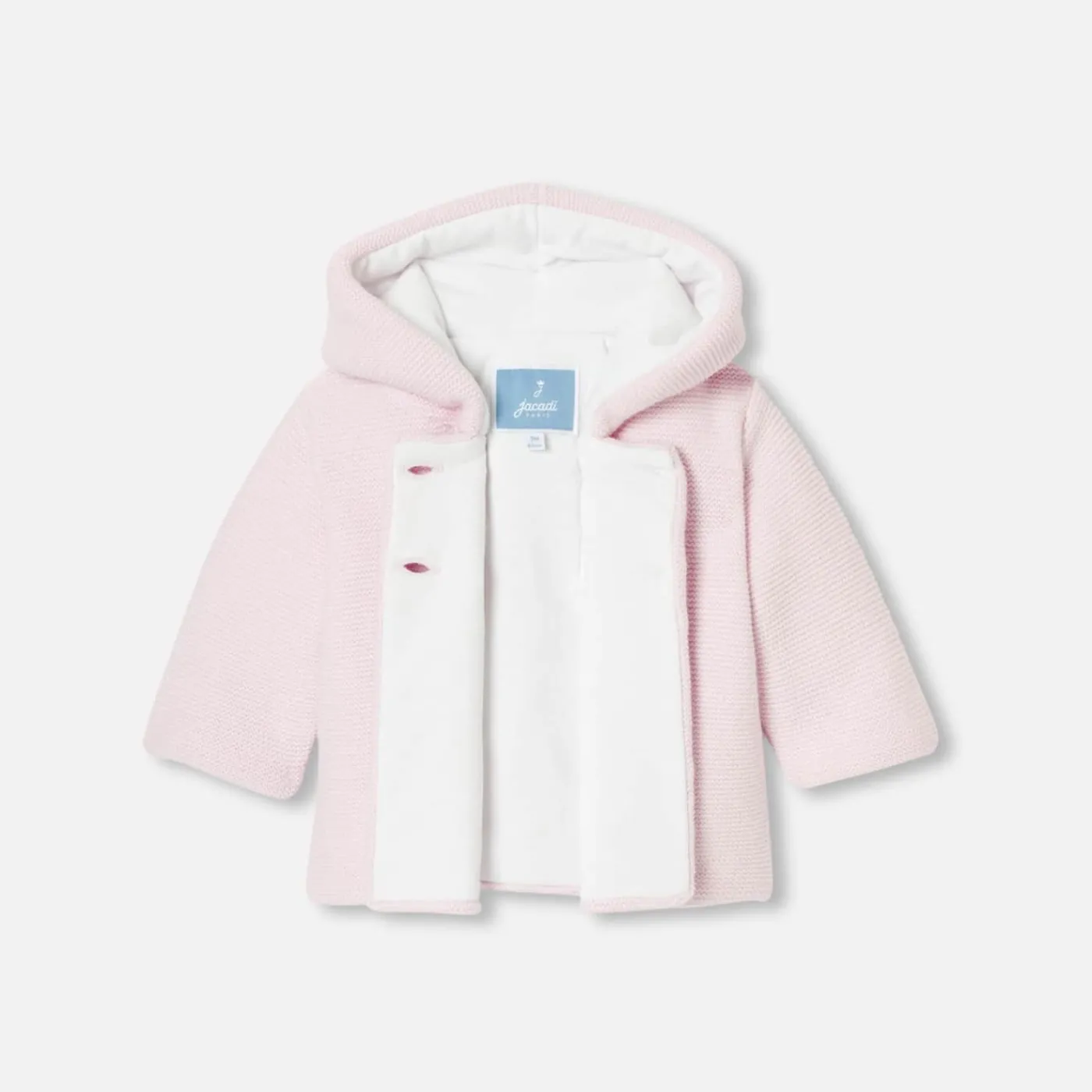 Jacadi Veste bébé fille doublée - rose pale ROSE PALE JACADI Clearance