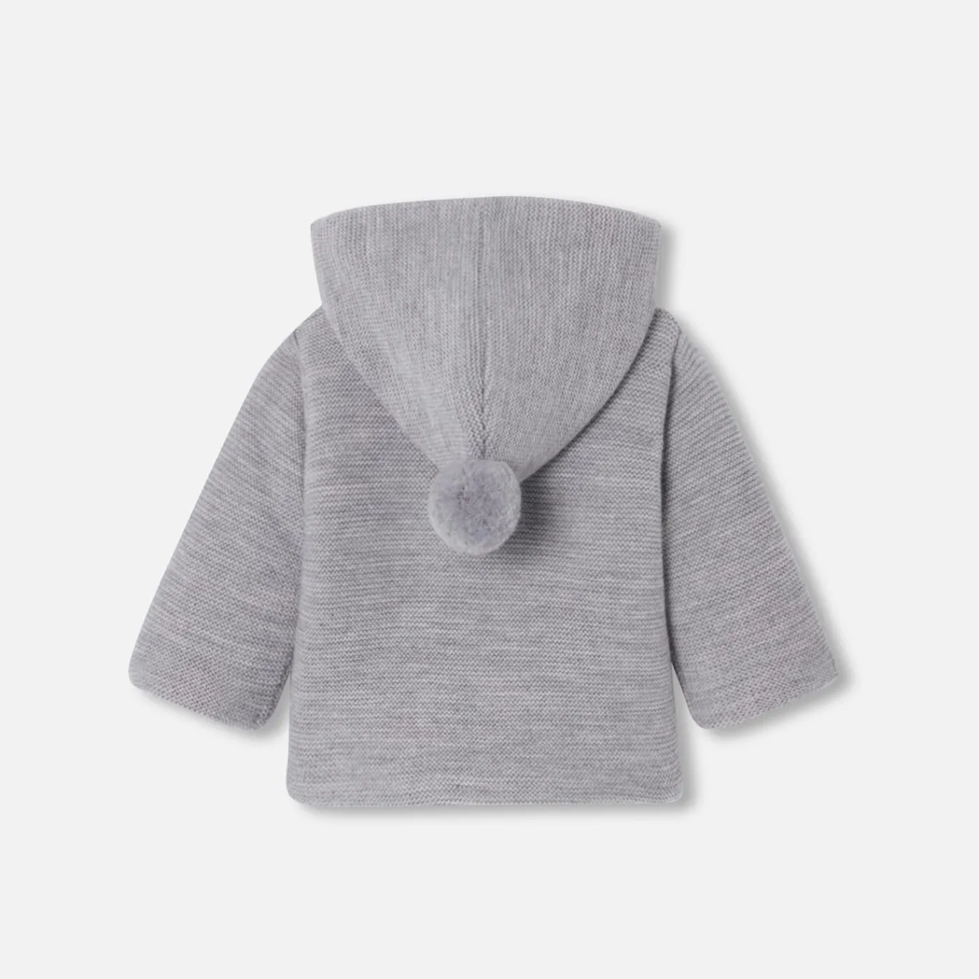 Jacadi Veste burnous en tricot bébé - gris chine clair GRIS CHINE CLAIR JACADI Best