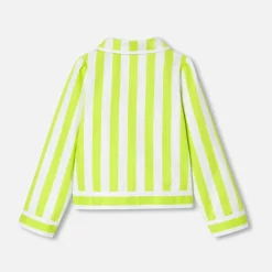 Jacadi Veste courte enfant fille - BLANC/VERT Online
