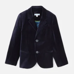 Jacadi Veste enfant garçon en velours - marine MARINE JACADI Clearance