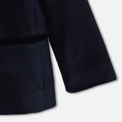 Jacadi Veste enfant garçon en velours - marine MARINE JACADI Discount